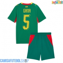 Camisa de time de futebol Senegal Idrissa Gueye #5 Replicas 2º Equipamento Infantil Mundo 2026 Manga Curta (+ Calças curtas)